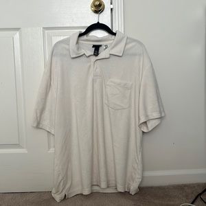 H&M relaxed fit terry polo